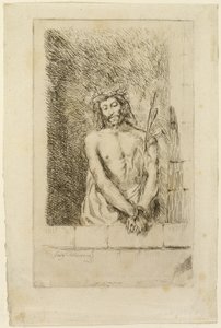 Kristus med røret af Eugène Delacroix
