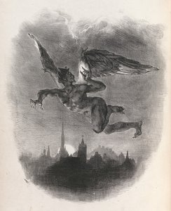 Faust, 1828., 1828. af Eugène Delacroix