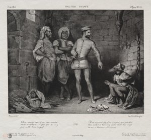 Fronte-Boeuf og jøden af Eugène Delacroix