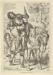 Goetz hjulpet af sigøjnerne, efter 1845., efter 1845. af Eugène Delacroix