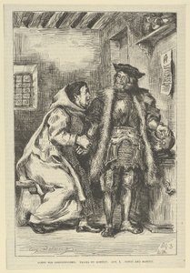 Goetz og broder Martin, efter 1845., efter 1845. af Eugène Delacroix
