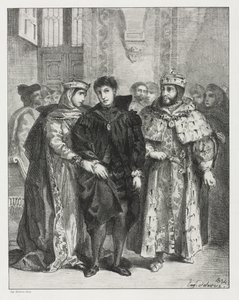 Hamlet af Eugène Delacroix