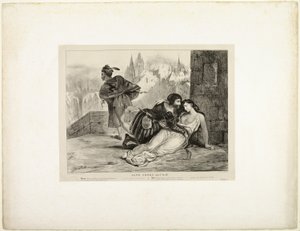 Jane Shore af Eugène Delacroix