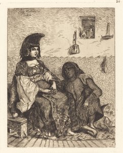 Jødisk kvinde fra Algier (Juive d