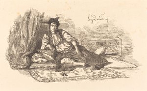 Jødisk kvinde fra Algier Juive d