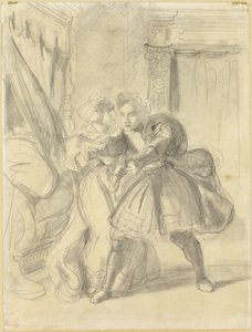 Undersøgelse af Eugène Delacroix