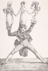 Italiensk Teater, 1821., 1821. af Eugène Delacroix