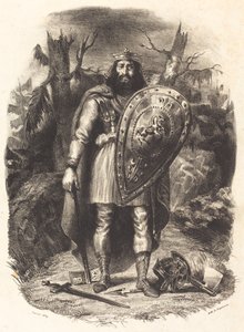 Vercingetorix af Eugène Delacroix