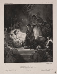 Chronicles of France: Clodomirs børn af Eugène François Marie Joseph Devéria