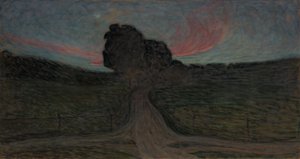 Aftenstemning-Lidingö af Eugène Jansson