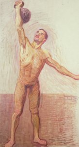 Tung vægtløfter, 1912 af Eugène Jansson