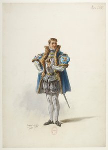 Btv1b84558104 01 - Saint-Saëns - Henrik VIII - Kostumemodeller - Lacoste - 1. Hertugen af Norfolk af Eugene Lacoste