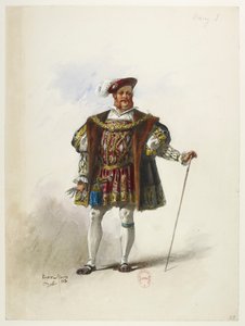 Btv1b84558104 59 - Saint-Saëns - Henry VIII - Maquettes de costumes - Lacoste - 59. Henry VIII af Eugene Lacoste