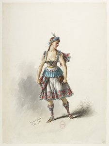 Btv1b84558104 71 - Saint-Saëns - Henry VIII - Maquettes de costumes - Lacoste - 69. Kostume af Eugene Lacoste