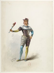 Saint -Saëns - Henry VIII - Kostumemodeller - Lacoste - 71. Kongens fjols