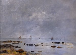 Marine - den rolige af Eugene Louis Boudin