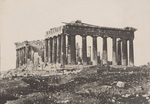 Parthenon, 1852. af Eugène Piot