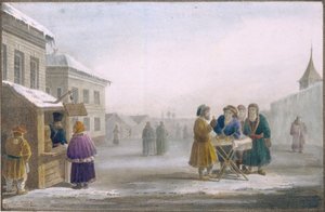 Gadetobakssælger i Tobaksforretningen, 1825
