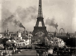 Udsigt over Verdensudstillingen i Paris. 1900 af Eugène Trutat