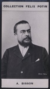 Alexandre Bisson (1848) (s/h-billede) af European Photographer