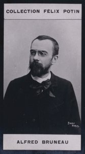 Alfred Bruneau (1857) (s/h-billede) af European Photographer