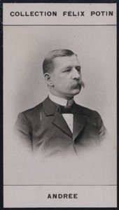 Auguste Andree (1854) (s/h-billede) af European Photographer