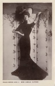 Camille Clifford, belgisk-født sceneskuespillerinde (s/h-billede) af European Photographer