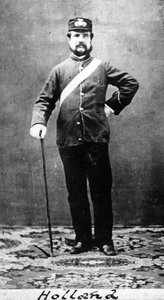 Kaptajn Holland, ca. 1860 af European Photographer