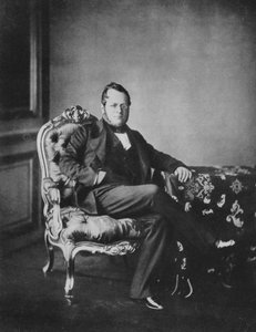 Grev Cavour (s/h-billede) af European Photographer