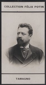 Francesco Tamagno (1850) (s/h-billede) af European Photographer