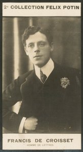 Francis De Croisset, Bogstavernes Mand af European Photographer