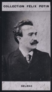 Francois-Joseph Delmas (1861) (s/h-foto) af European Photographer