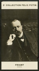 Friant, maler (s/h foto) af European Photographer