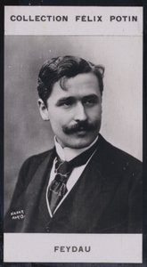 Georges Feydeau (1863) (s/h-billede) af European Photographer