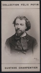 Gustave Charpentier (1860) (s/hvid foto) af European Photographer