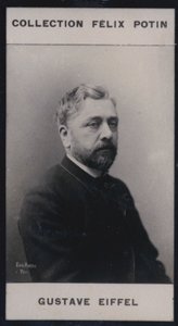 Gustave Eiffel (1832) (s/h-billede) af European Photographer