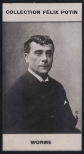 Gustave Worms (1836) (s/h-billede) af European Photographer