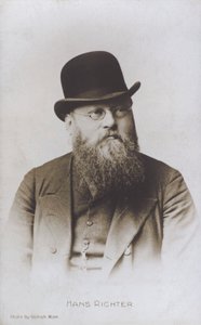 Hans Richter, østrigskungarsk dirigent (s/h foto) af European Photographer