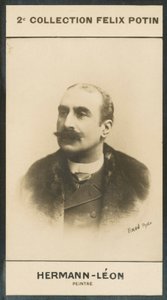 Hermann-Leon, Peintre (s/h-billede) af European Photographer