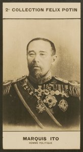 Hirobumi Marquis Ito, politiker af European Photographer