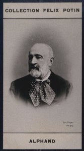 Jean-Charles-Adolphe Alphand (1817-1891) (s/h-billede) af European Photographer