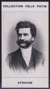 Johann Strauss (1825-1899) (s/h foto) af European Photographer