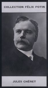 Jules Cheret (1836) (s/h-billede) af European Photographer