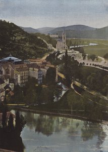 Lourdes, Udsigt fra Slottet af European Photographer