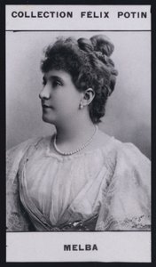 Madame Nelly Melba (1860) (s/h-foto) af European Photographer