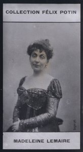 Madeleine Lemaire (1845) (s/h-billede) af European Photographer