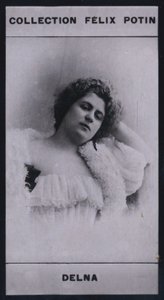 Marie Delna (1875) (s/h foto) af European Photographer