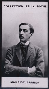 Maurice Barres (1862) (s/h-billede) af European Photographer
