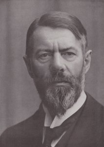 Max Weber, tysk historiker og økonom (s/h-foto) af European Photographer