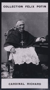 Mgr Benjamin Richard (1819) (s/h-foto) af European Photographer